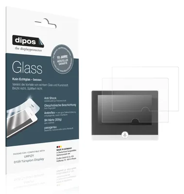 Image de 2x Protection ecrán pour URPIZY 0109 Türspion Display mat Verre souple Film Protecteur 9H dipos