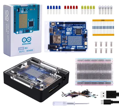 Obrázek produktu pro Studentský startovací set pro Arduino UNO R4 WiFi se základními komponenty