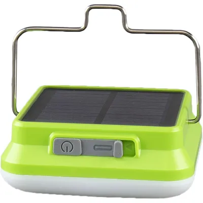 Immagine prodotto di Lanterna solare USB Rubitec Solare Verde