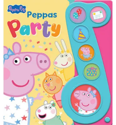 Obrázok produktu pre Peppa Pig - Peppas Party - Liederbuch mit Sound - Pappbilderbuch mit 6 Melodien - Peppa Wutz