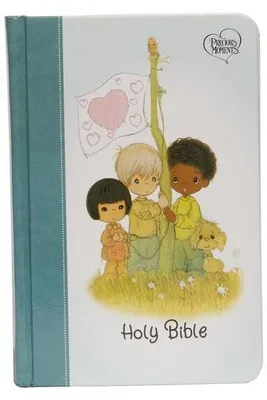 Produktbild von Nkjv, Precious Moments Small Hands Bible, Teal, Hardcover, Comfort Print
