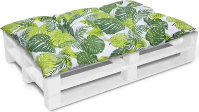 Produktbild von Amilian Bankauflage 80x120cm Sitzkissen Rückenkissen Pallettensitzkissen Gartenkissen Sitzauflage Sitzpolster Bankkissen Palettenkissen