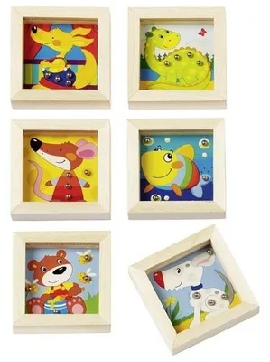 Zdjęcie produktu dla Goki Gra Zręcznościowa Kuleczka do Dołeczka Zwierzęta