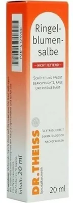 Image de Theiss Pommade au Calendula non grasse protège et soigne les peaux abîmées, rugueuses et gercées, 20 ml de pommade