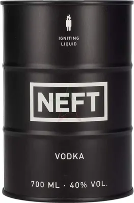 Obrázok produktu pre NEFT Vodka Black Barrel 40,00 %  0,70 litra