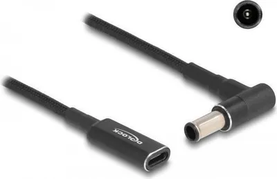 Produktbild von Adapterkabel USB-C zu Sony 6,0 x 4,3 mm gewinkelt, 15 cm