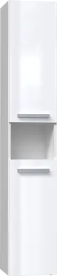Produktbild von Badezimmerschrank NEL I 31x30x174 cm  weiß  glänzend