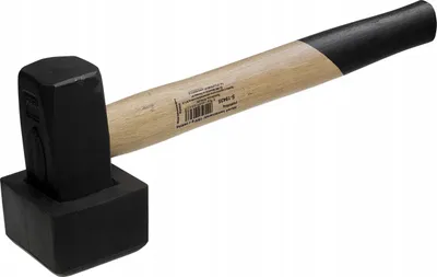 Produktbild von Steinhammer mit Gummischutz 1500g