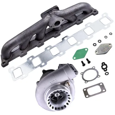 Image de Collecteur d'šŠchappement T3 GT3582 pour turbocompresseur Nissan Safari Patrol 4,2 L TD42 TB42 TB45