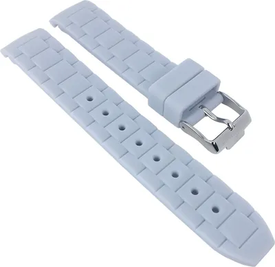 Produktbild von Jacques Lemans 1-1745 | Uhrenarmband 18mm Damen Rome Sports 1-1623, Farbe:hellblau