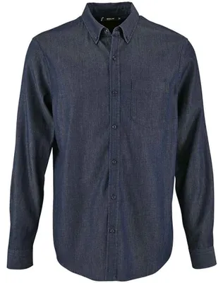 Image de SOLS - Chemise « Barry » pour homme LT1934 (3XL) (denim)