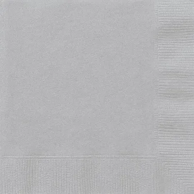 Produktbild von Unique Party 3342, Silber, Papier, 330 mm, 330 mm, 20 Stück(e)