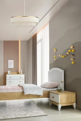 Immagine prodotto di set di 3 pezzi letto comodino e cassettiera per la camera dei bambini