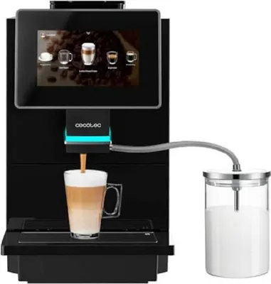 Obrázek produktu pro Cecotec Cremmaet Touch OCS, Kombinovaný kávovar, 2 l, Kávová zrna, Vestavěný mlýnek, 1500 W, Černá