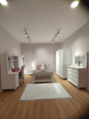 Produktbild von Designer Komplett Kinderzimmer Set Sclafzimmer set Kinder Jugend Möbel
