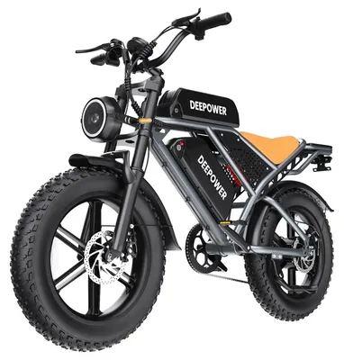 Zdjęcie produktu dla Elektryczny rower fatbike - 51 cm - elektryczny rower górski - akumulator litowo-jonowy 48V 60Ah (25+35Ah) - zasięg 31–60 km - dwuosobowy - prędkość <25 km/h