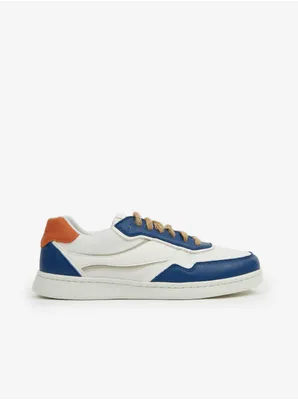 Produktbild von Geox Blaue und weiße Herren-Sneaker 44