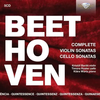 Immagine prodotto di Beethoven: Tutte le opere per violino e violoncello (edizione completa)