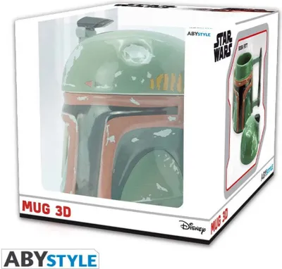 Obrázok produktu pre STAR WARS - Hrnček / Hrnček 3D - Boba Fett
