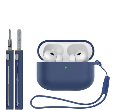 Produktbild von INF Silikon Schutzhülle für AirPods Pro 3 Dunkelblau