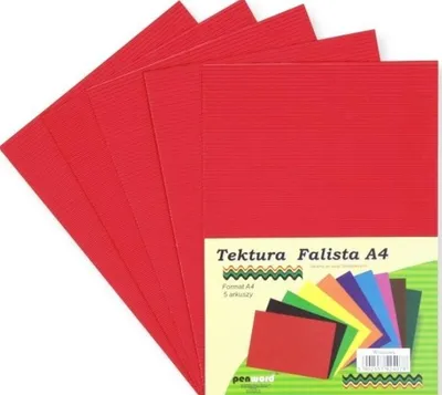 Immagine prodotto di Cartone A4 ondulato turchese 5 pz