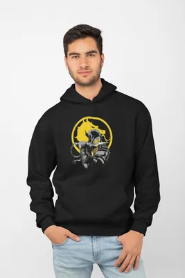 Produktbild von D&B Uni Hoodie MO00036 Mortal Combat Schwarz-Größe XL
