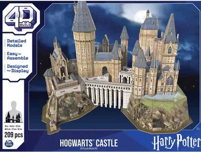Produktbild von Spin Master Harry Potter - 3D Build Hogwarts Schloss