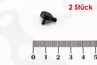 Produktbild von 2 Stück Fahrrad SKS Kabel Stecker Kontakt Stopfen Clip Plug In für Schutzbleche