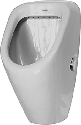 Produktbild von Duravit Absaug-Urinal Duraplus 34,5x31,5cm, Zul. v hi., o Fliege, weiß