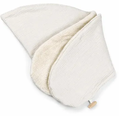 Produktbild von sei Design Stillkissenbezug 4-lagiger Musselin Teddyplüsch Natur