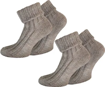 Produktbild von normani 2 Paar Alpaka-Socken mit Umschlag