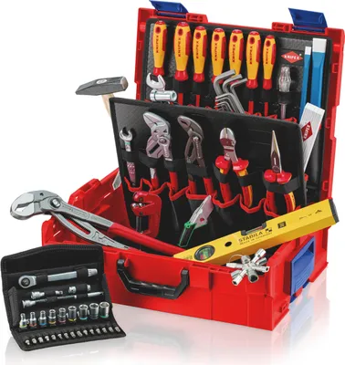 Immagine prodotto di KNIPEX L-BOXX Plumbing - Set di utensili - 52 pezzi - in valigetta