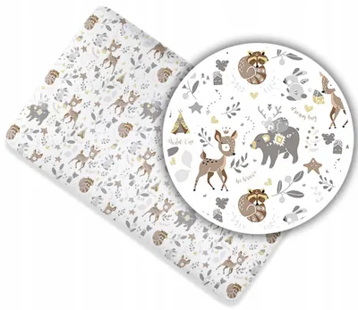 Immagine prodotto di Lenzuolo con Angoli per Lettino 80 × 160 cm – 100% Cotone, Morbido ed Elastico