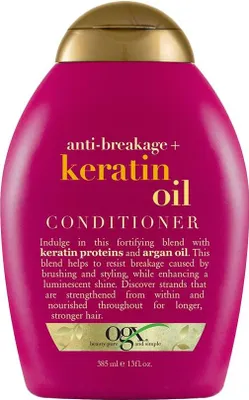 Immagine prodotto di Ogx | Balsamo per capelli Keratin Oil - 385 ml - Rinforzante - Anti-rottura - Idratante