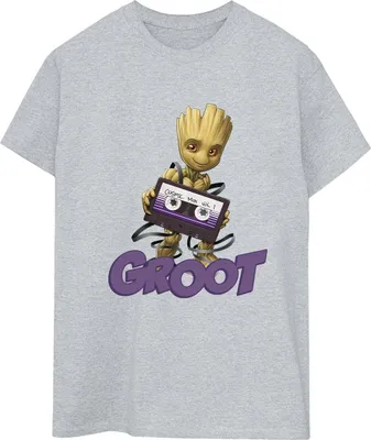 Produktbild von Guardians Of The Galaxy - T-Shirt für Damen BI25460 (S) (Grau)