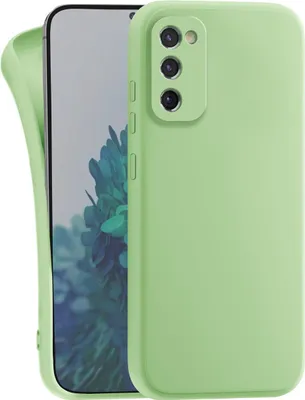 Produktbild von Hülle für Samsung Galaxy S20 FE - Handyhülle mit Kameraschutz Cover aus Silikon in Grün