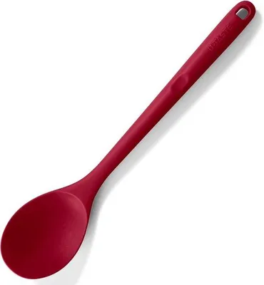 Image de Spatule en silicone - résistante à la chaleur - 33,9 cm - rouge