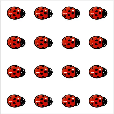Obrázek produktu pro Nálepka 3D Mini Ladybird HQ