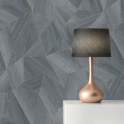 Obrázek produktu pro TADESSI grafická tapeta Carlo M1-No.157 netkaná tapeta šedá černá designová tapeta geometrická obývací pokoj ložnice kuchyně