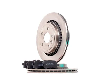 Produktbild von 2X Bremsscheiben + Bremsbeläge Hinten