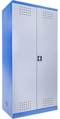 Produktbild von GÜDE Umweltschrank TYP II 58x92x193 cm 40695 Stahlschrank flüssigkeitsdichte Zinkwannen