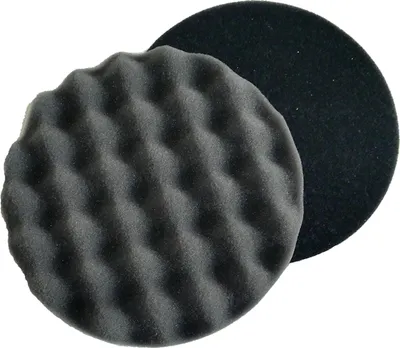 Produktbild von 3M Perfect-it III Polierschaum, genoppt, schwarz, 133 mm - 05727