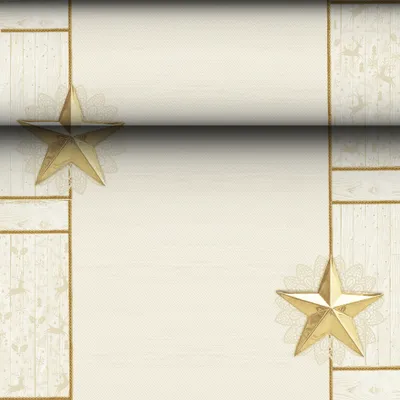 Produktbild von Papstar 88166, Rechteckig, Champagner, Papier, 400 mm, 24000 mm, 574 g