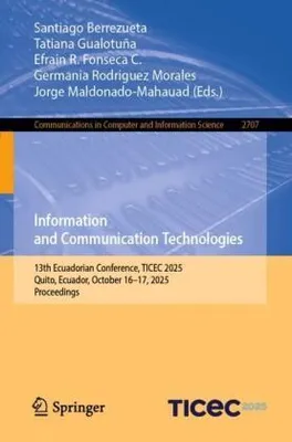 Produktbild von Information and Communication Technologies