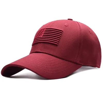 Produktbild von Sporty Baseballcap U.S.A. Flag Fahne USA Vintage Style Used Washed Look Retro Amerika Kappe Mütze Cap Schirmmütze Basecap
