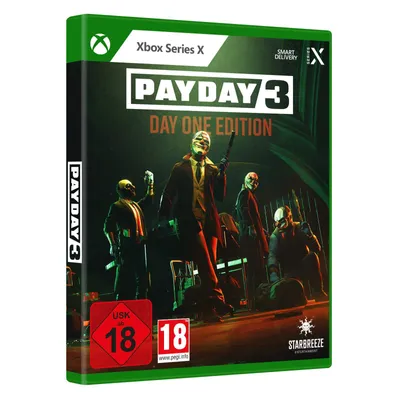 Produktbild von GAME Payday 3 Day One Edition (XSX), Xbox Series X, M (Reif), Physische Medien