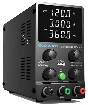 Obrázek produktu pro Laboratorní napájecí zdroj, 0-120V / 0-3A, nastavitelné stejnosměrné napětí