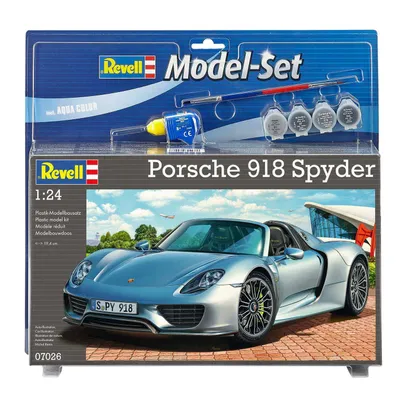 Produktbild von Revell Model Set Porsche 918 Spyder - Auto-Modellbausatz; 67026