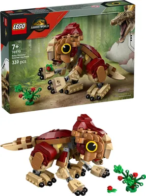 Zdjęcie produktu dla LEGO Jurassic World Mały dinozaur Dolores: aquilops, Zestaw do budowania, 7 lat(a), Plastik, 339 szt., 323 g