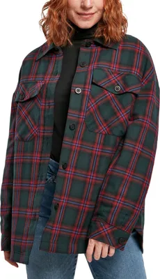Obrázok produktu pre Urban Classics - Dámska vyteplená košeľa FLANELL Hemd - 4XL